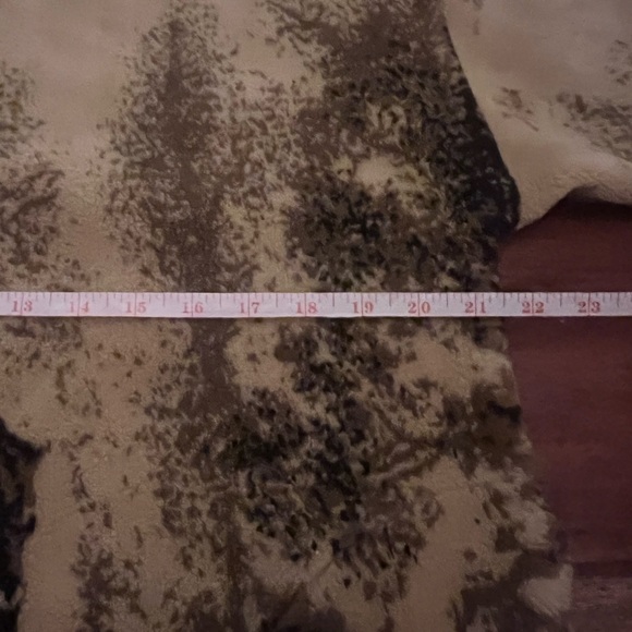 animal print fleece jacket zip up - Picture 9 of 10